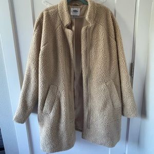 Brown Teddy Old Navy Coat